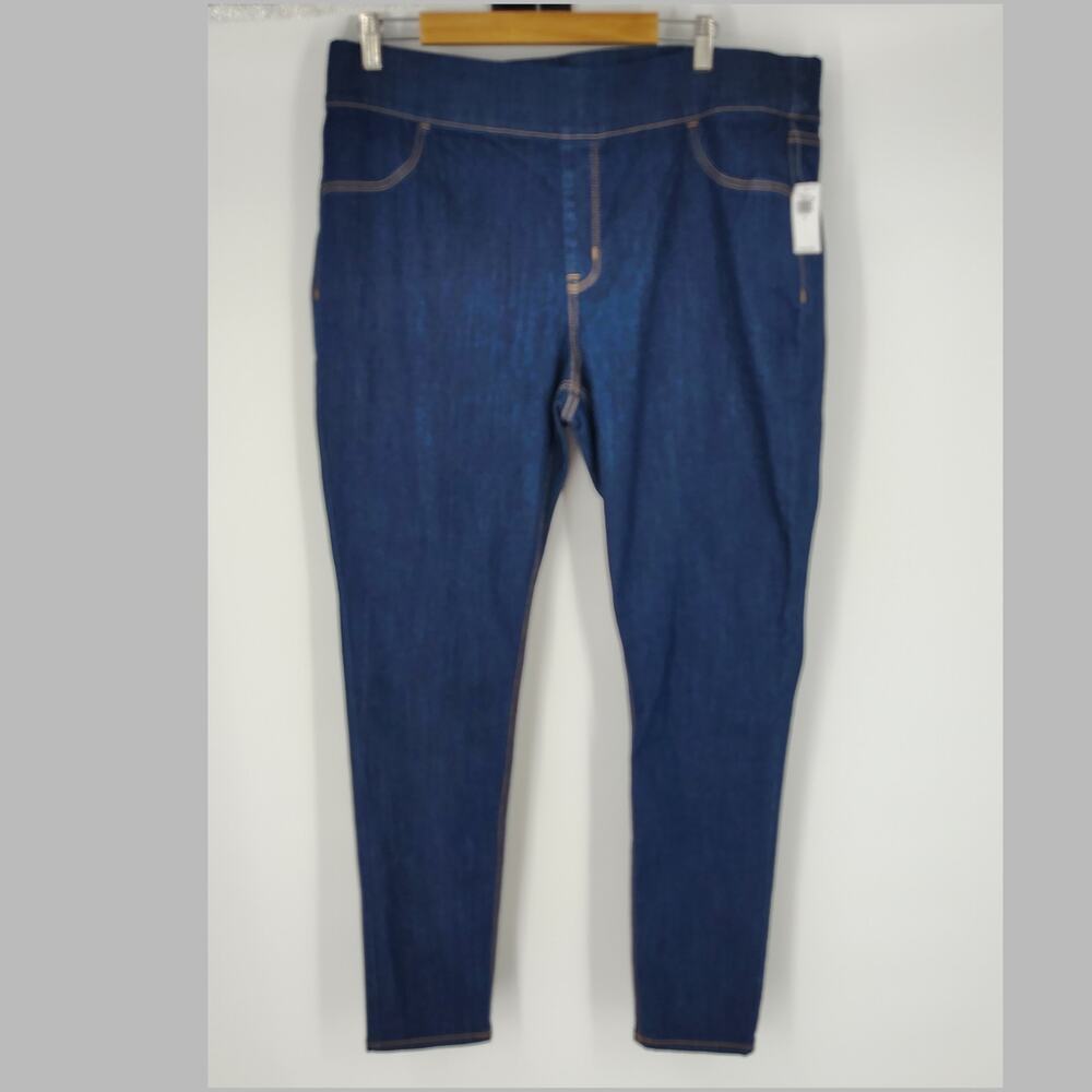 Old Navy Jeggings Skinny Stretch Jeans Blue Size 18 NWT